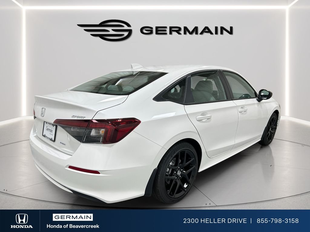 New 2026 Platinum White Pearl Honda Sport image 7