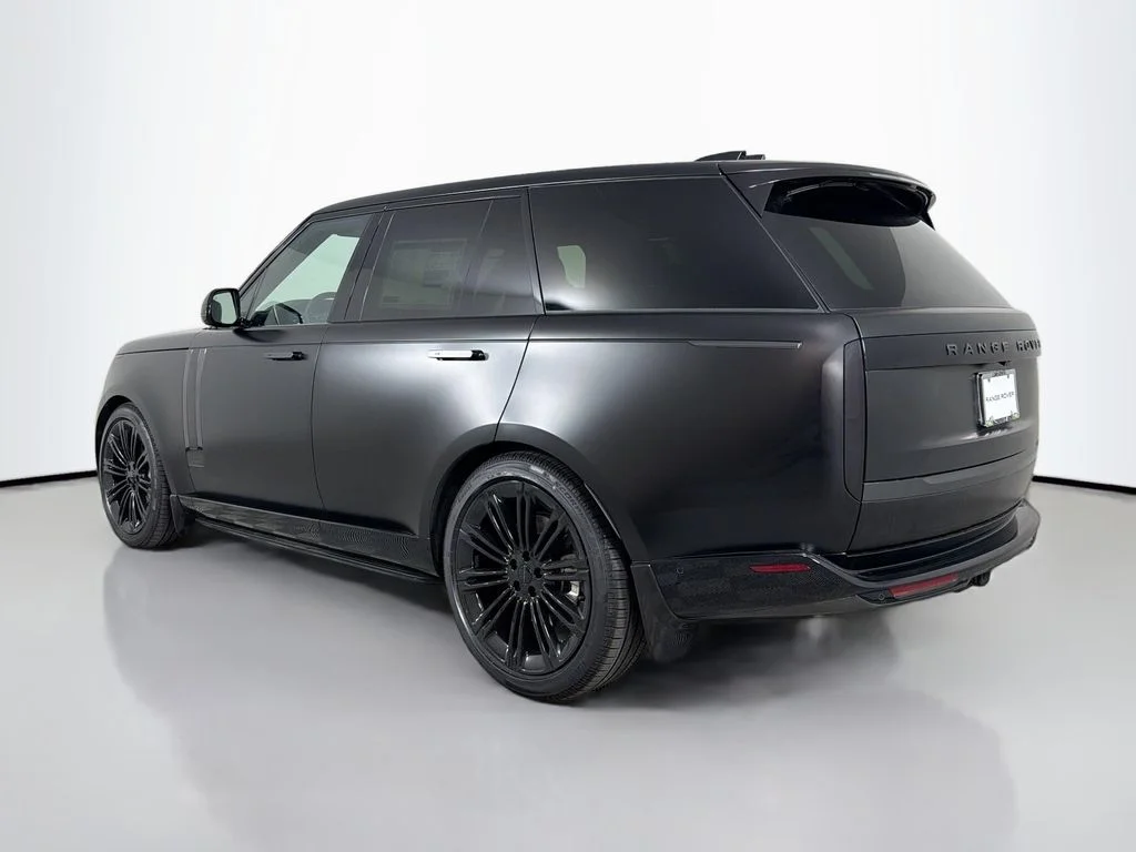 New 2026 Obsidian Black Satin Land Rover SE image 7