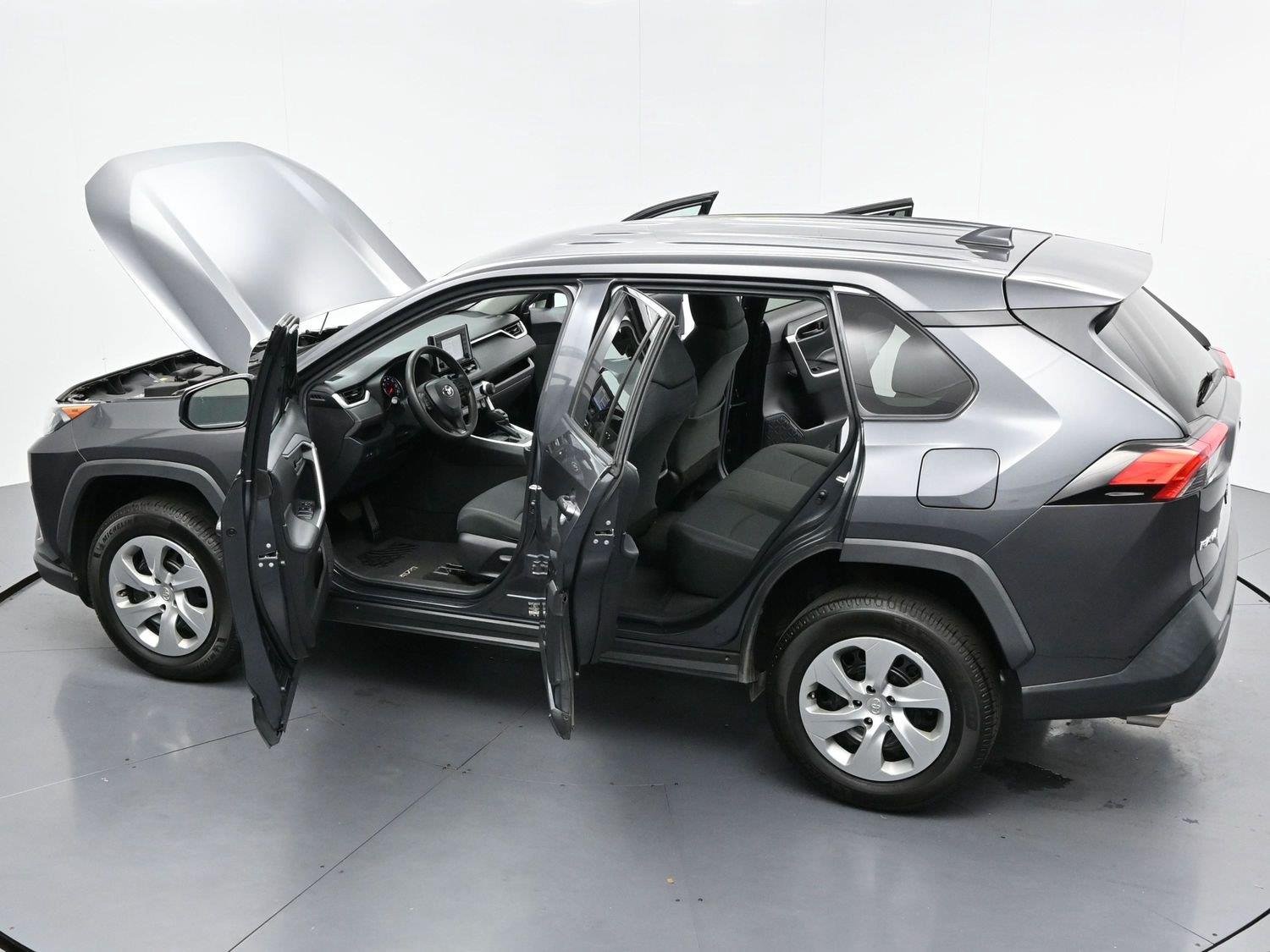 Used 2022 Magnetic Gray Metallic Toyota LE image 39