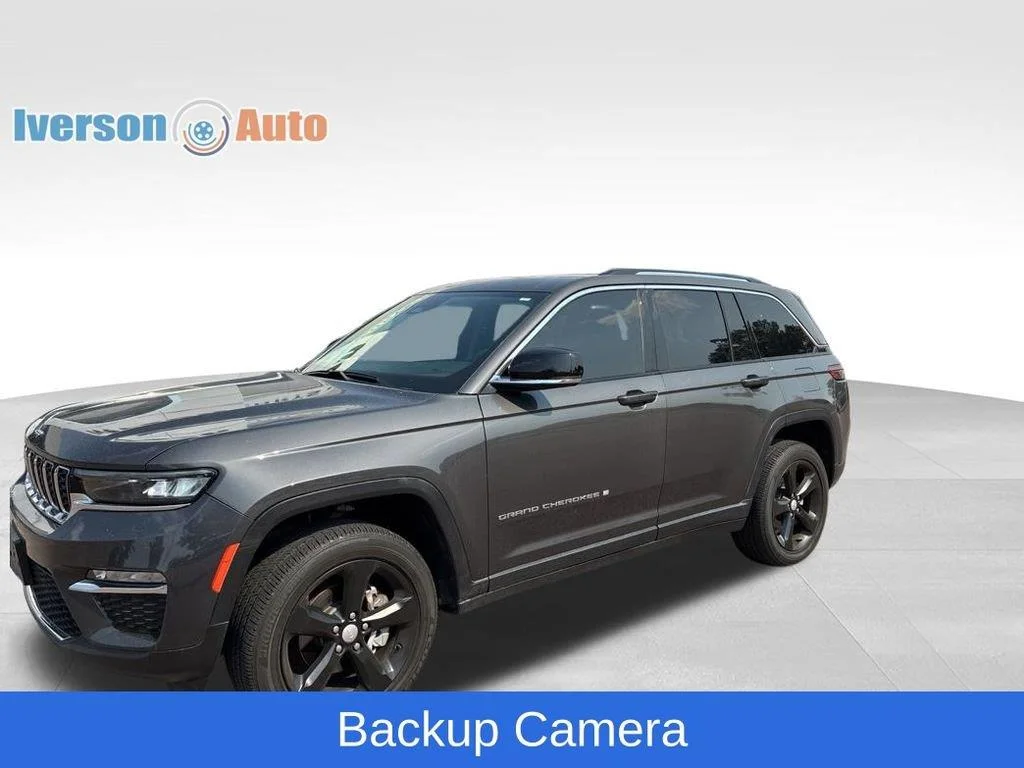 Used 2023 Gray Metallic Jeep Limited image 6