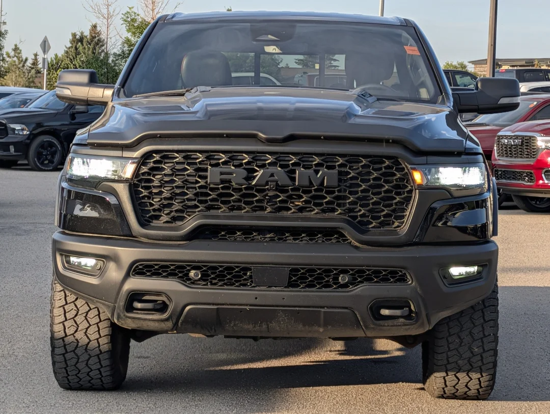 Used 2025 Black RAM Rebel - - Hurricane Twin Turbo - 4x4 - Crew Cab - Trailer Brake Ctrl & More! image 3