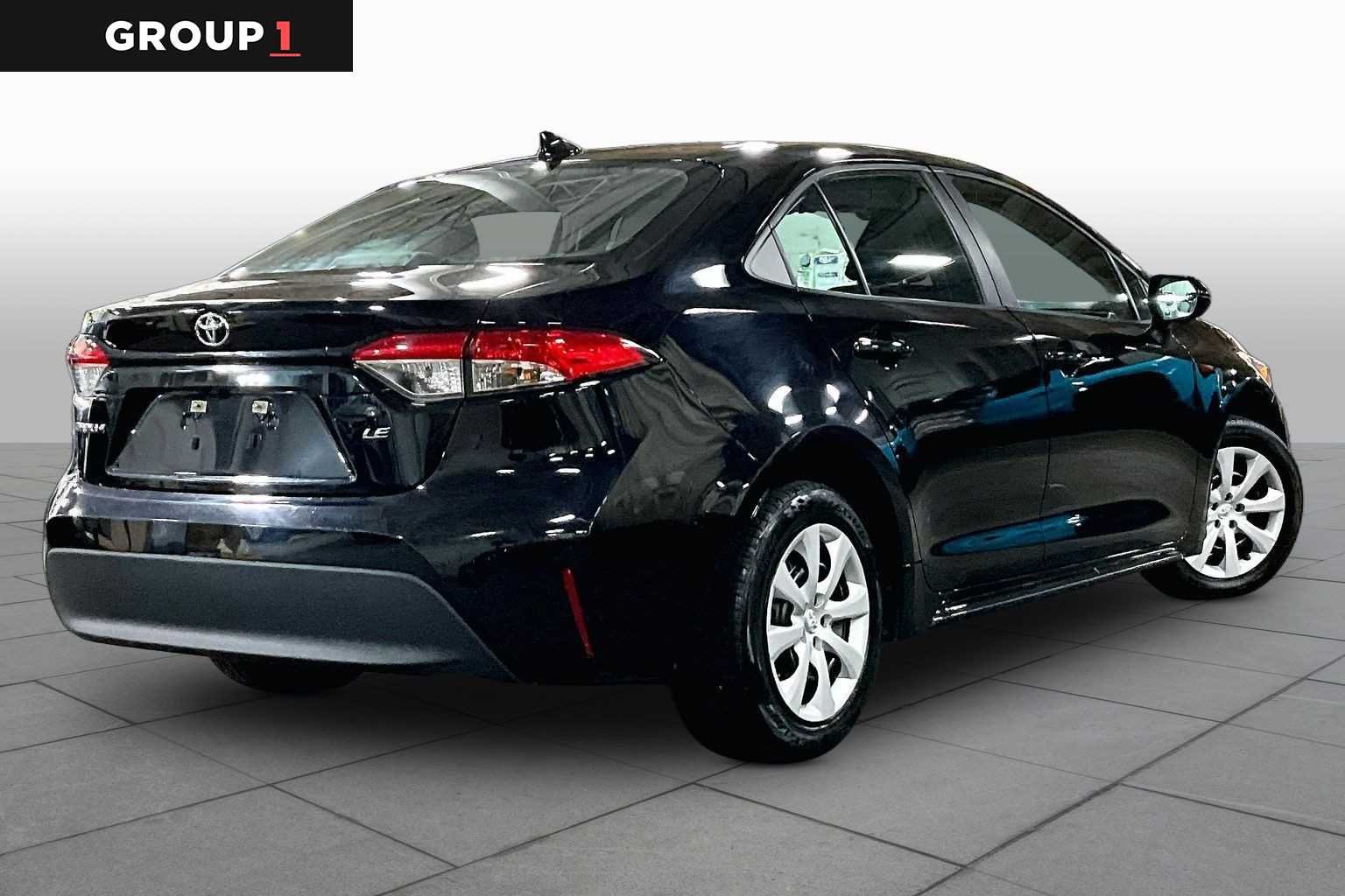 Certified Used 2024 Midnight Black Metallic Toyota LE image 13