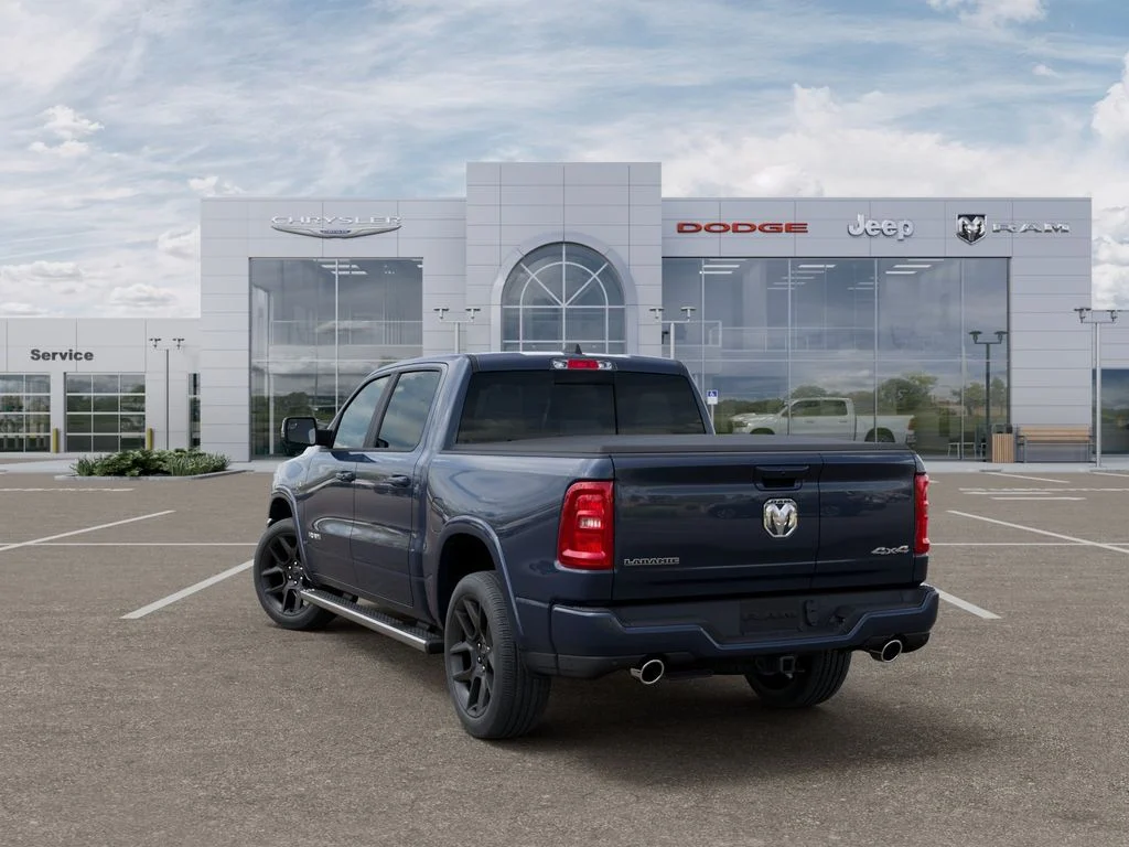 New 2026 Forged Blue Metallic Exterior Paint RAM Laramie image 3