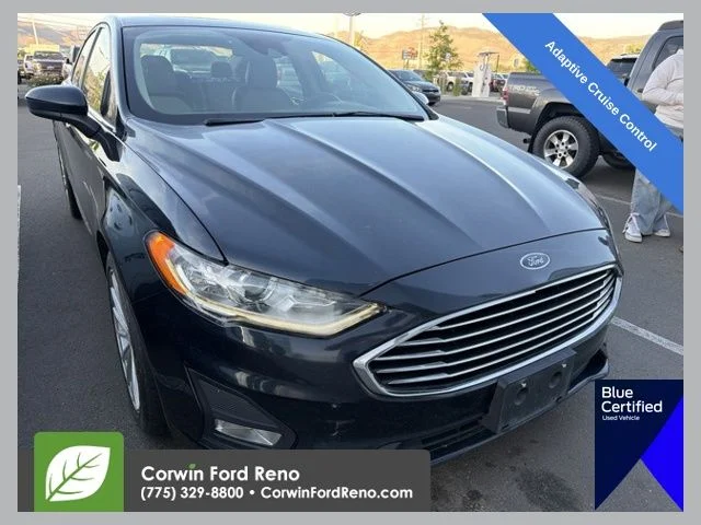 Used 2020 Alto Blue Metallic Tinted Clearcoat Ford SE image 1