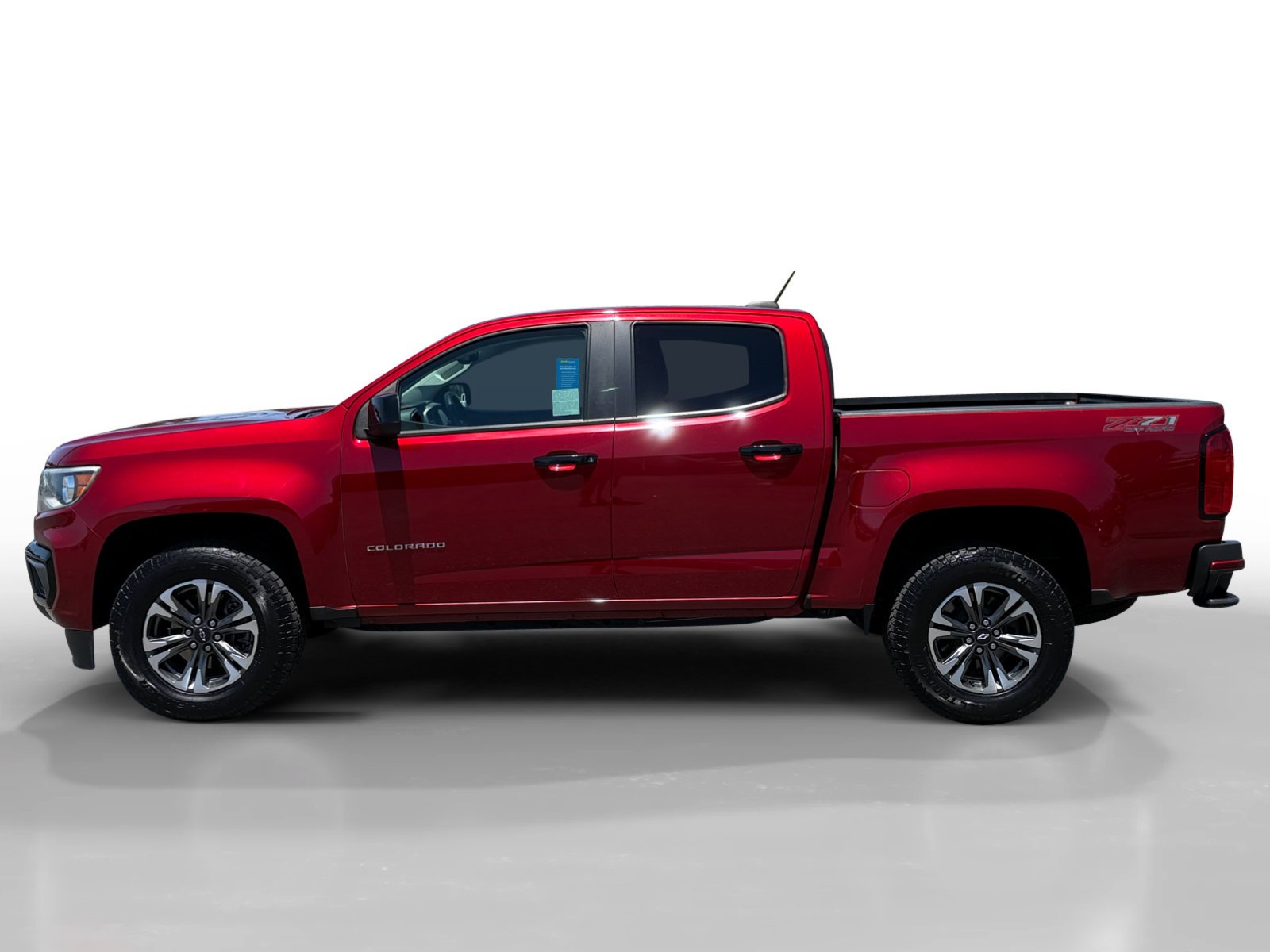 Used 2021 Cherry Red Chevrolet Z71 image 2