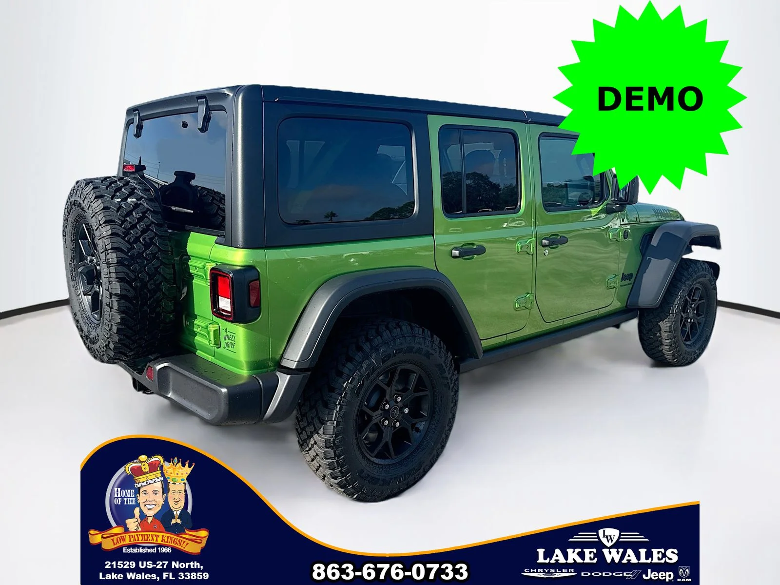 New 2026 Mojito Clear-Coat Exterior Paint Jeep Willys image 6