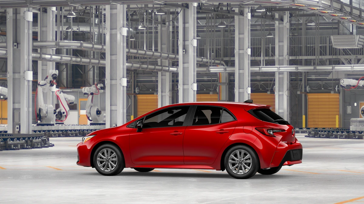 New 2027 Finish Line Red Toyota SE image 5