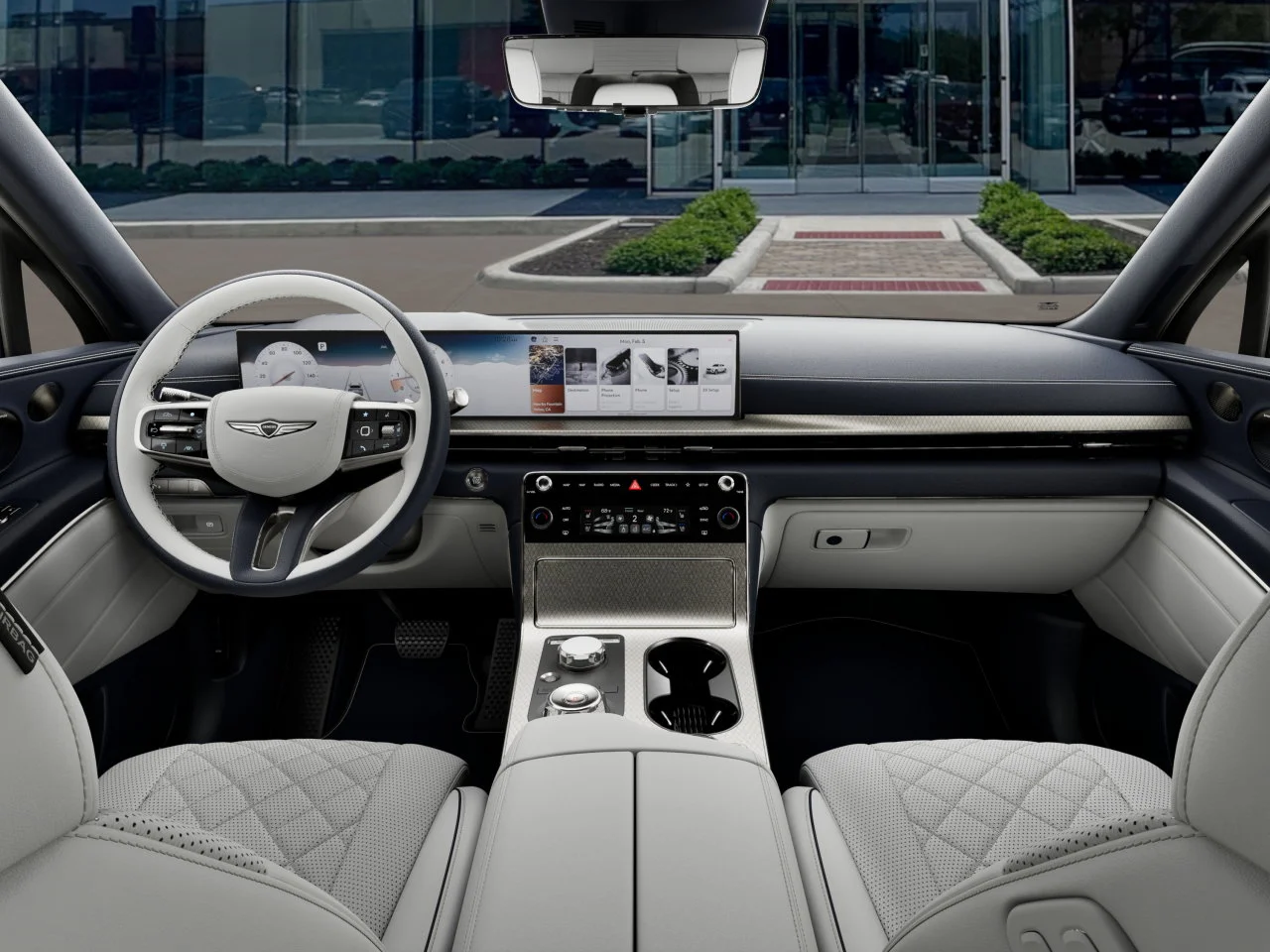 New 2026 Savile Silver Metallic Genesis 3.5T Prestige AWD image 11