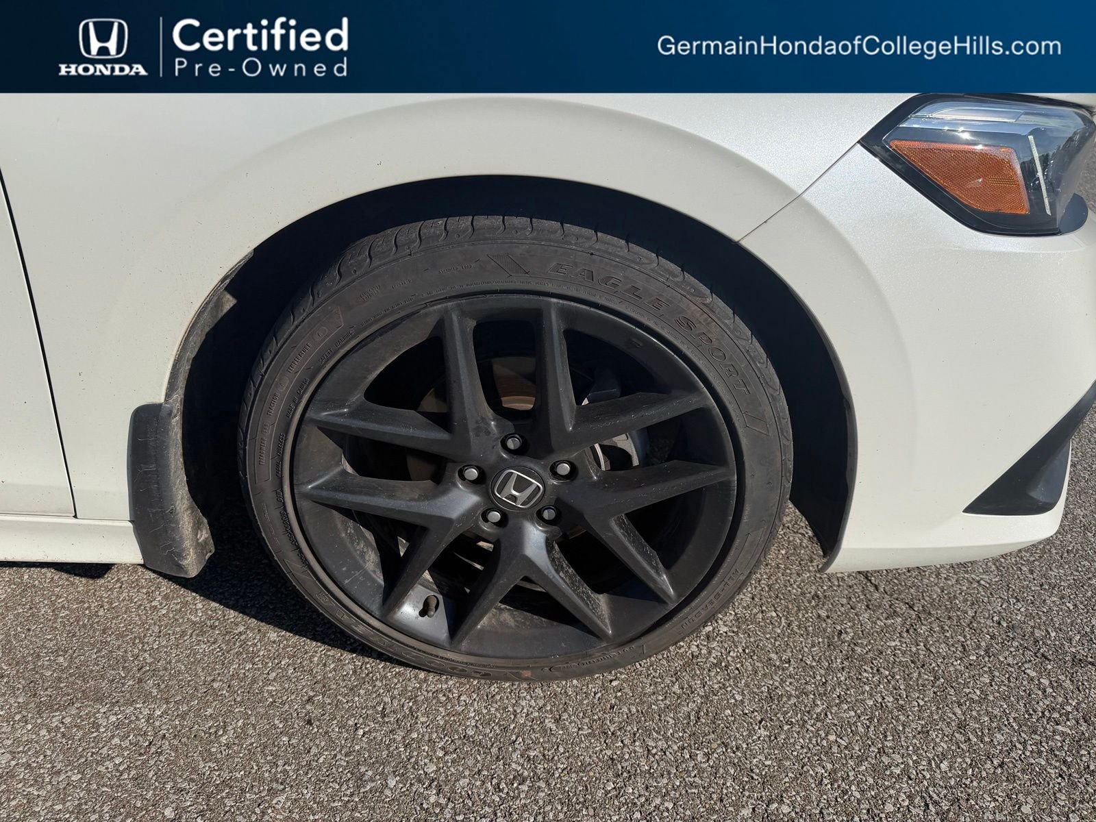 Certified Used 2024 Platinum White Pearl Honda 2.0L 4D SPORT image 5