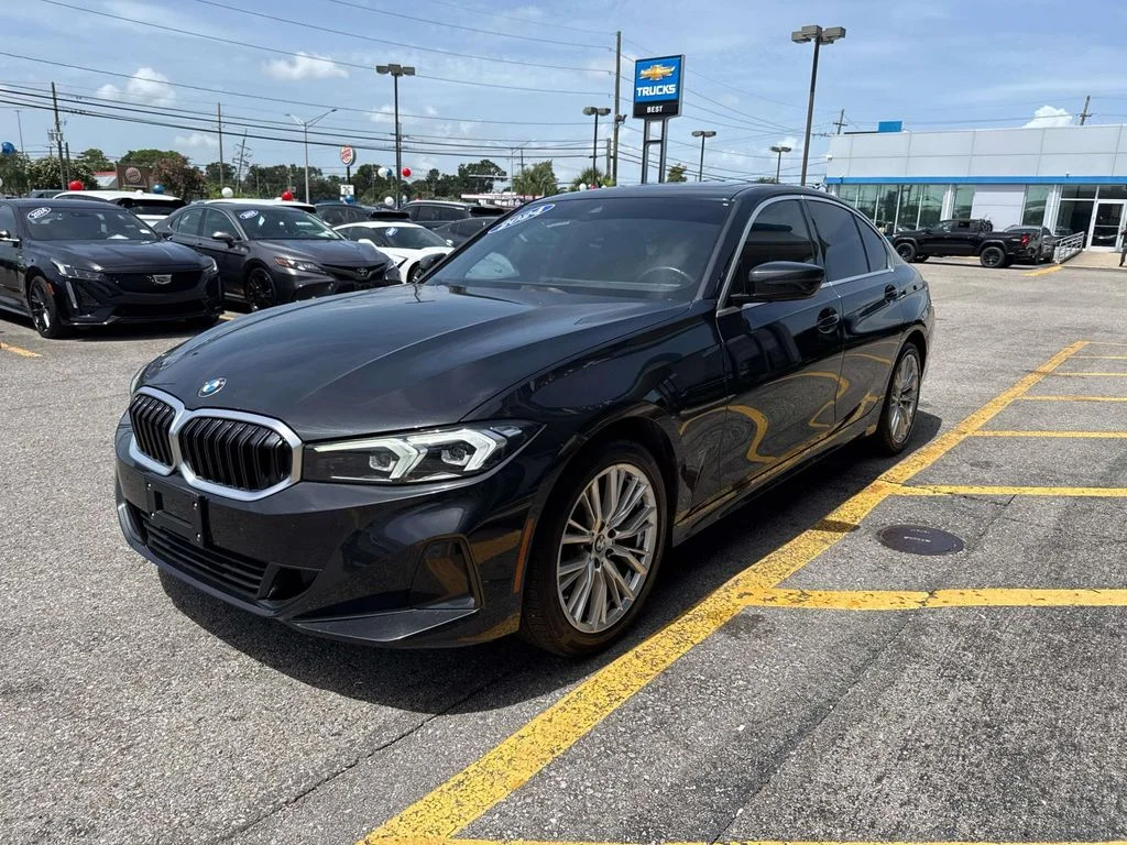 Certified Used 2024 Black BMW 330i image 3