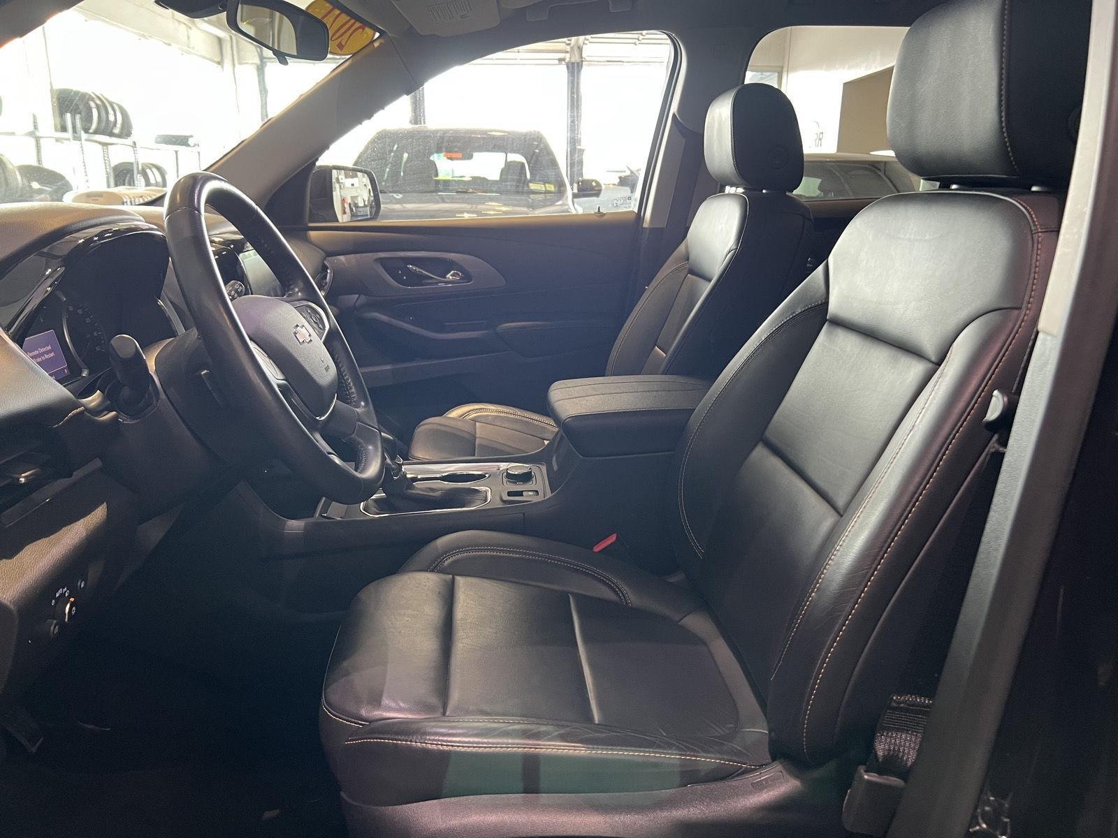 Used 2021 Black Cherry Metallic Chevrolet LT Leather image 13