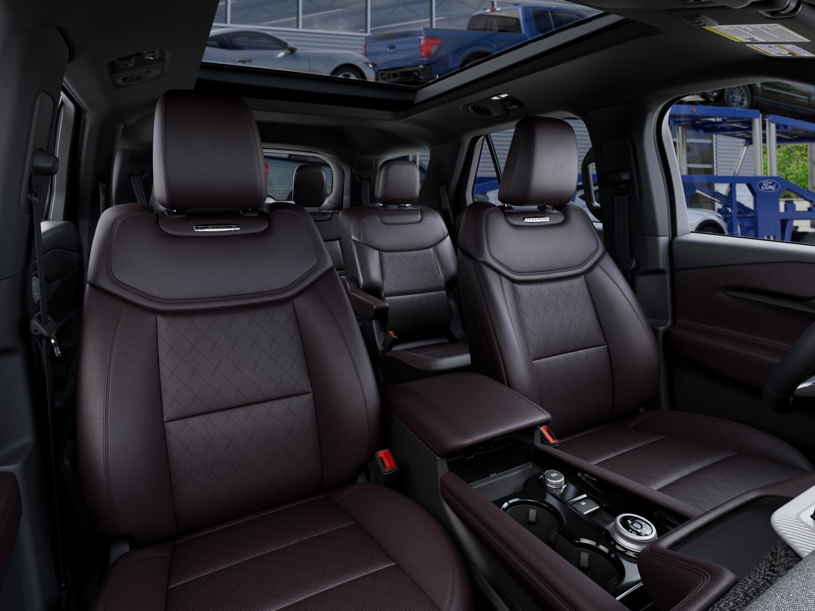 New 2027 Ruby Red Metallic Tinted Clearcoat Ford Platinum™ image 10