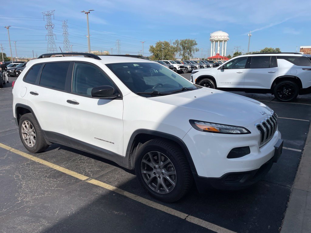 Used 2017 White Jeep Sport image 6