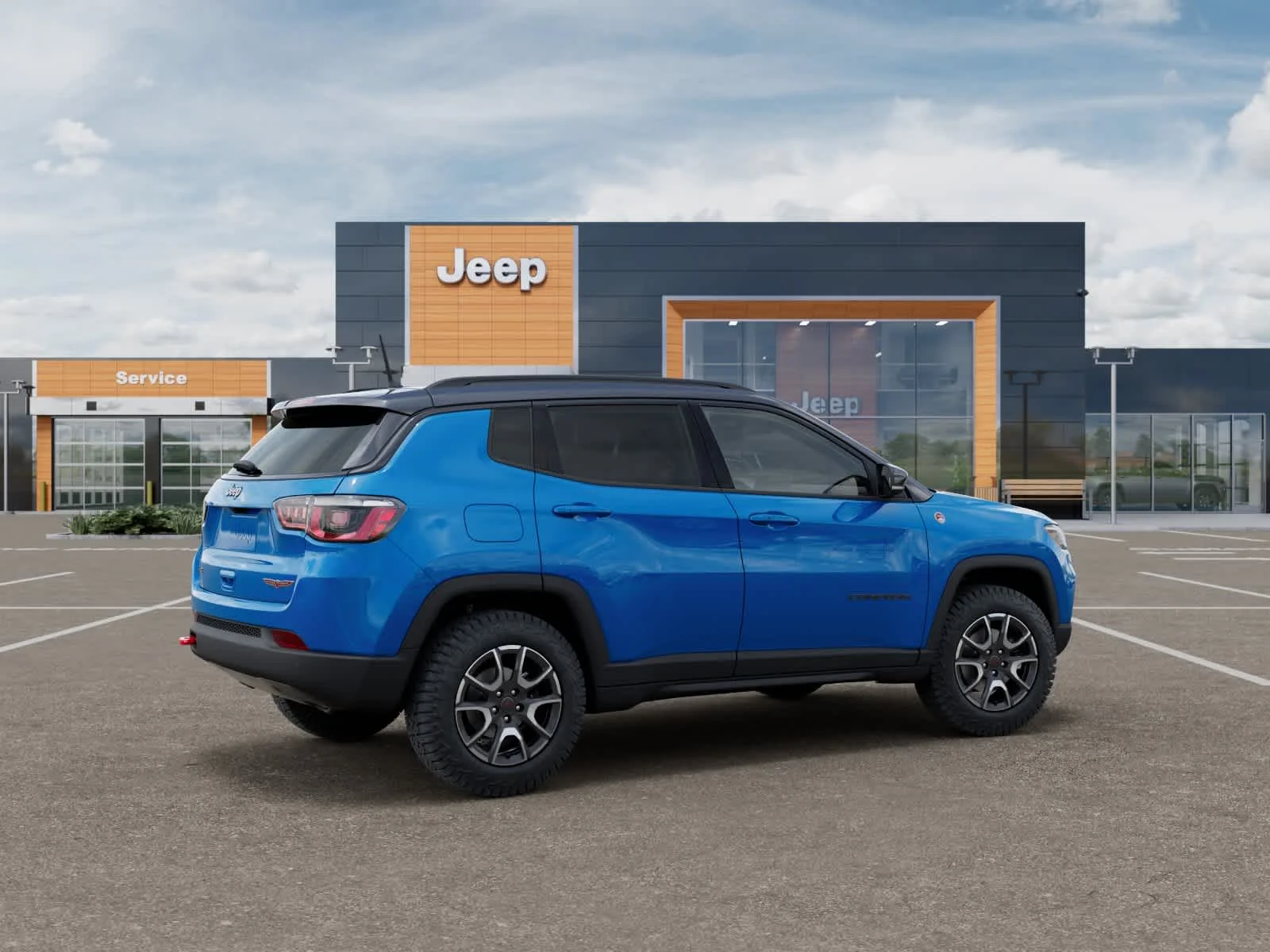 New 2026 Hydro Blue Pearlcoat Jeep Trailhawk image 4