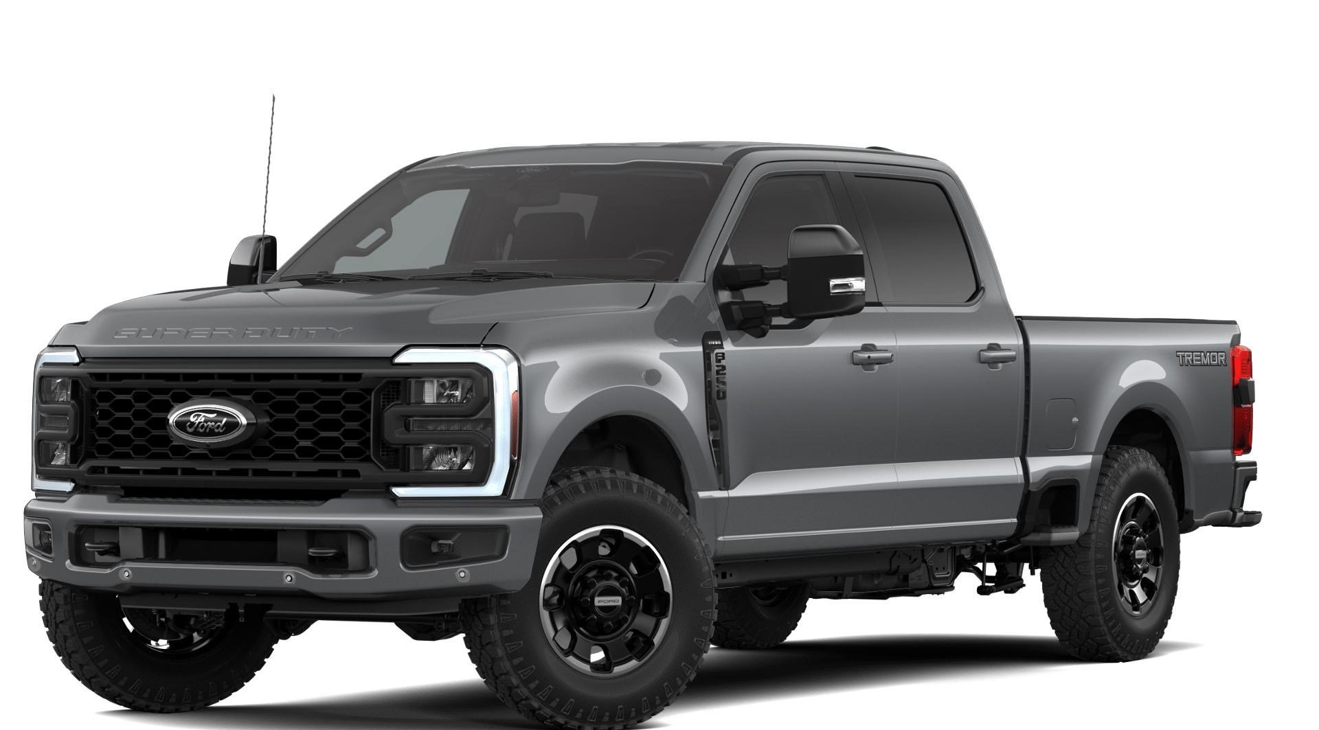 New 2026 Carbonized Gray Metallic Ford LARIAT image 1