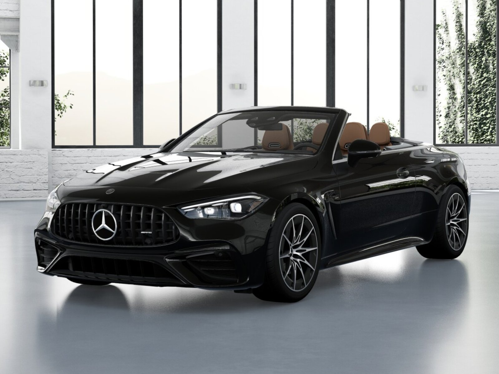 New 2027 Obsidian Black Metallic Mercedes-Benz AMG® CLE 53 4MATIC+ Cabriolet image 1