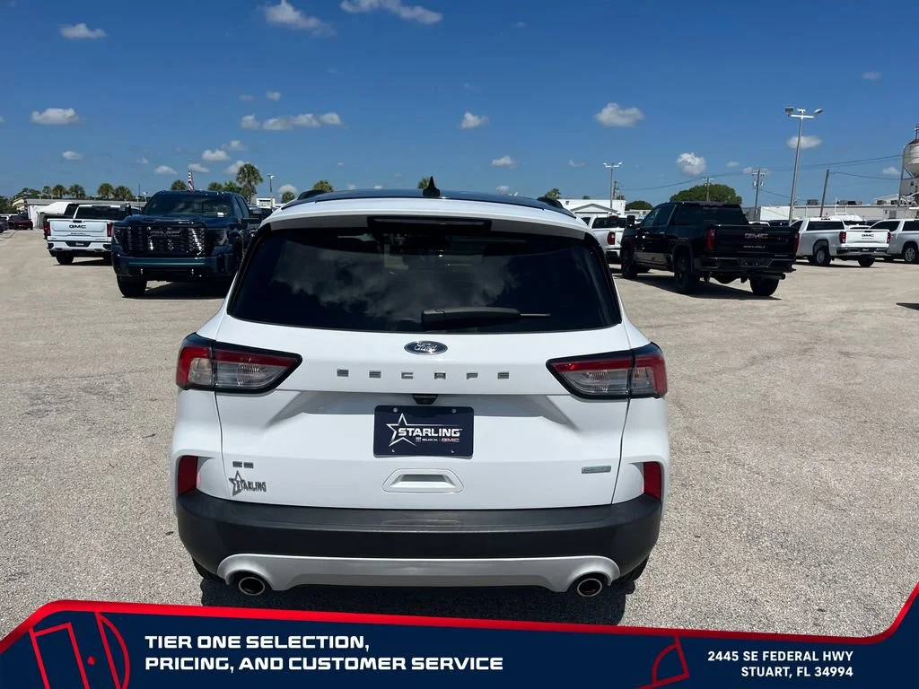 Used 2020 White Ford SE image 6