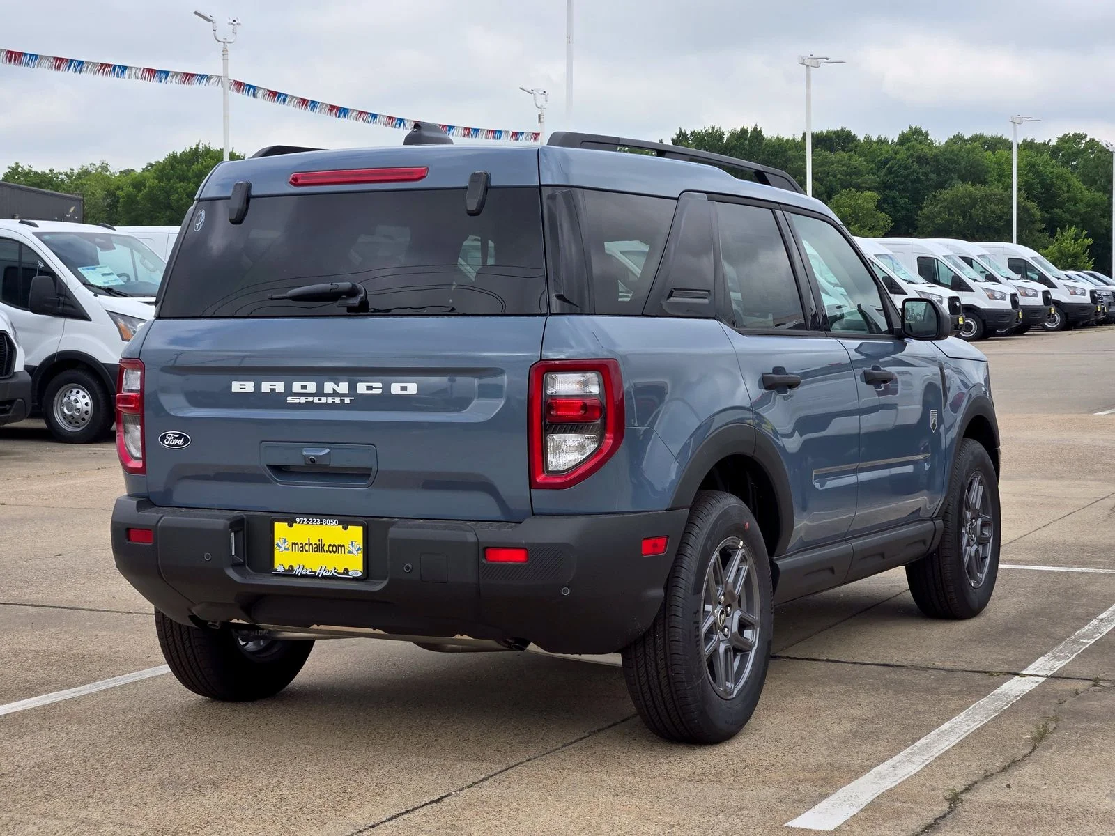 New 2026 Azure Gray Metallic Tri-Coat Ford Big Bend® image 3
