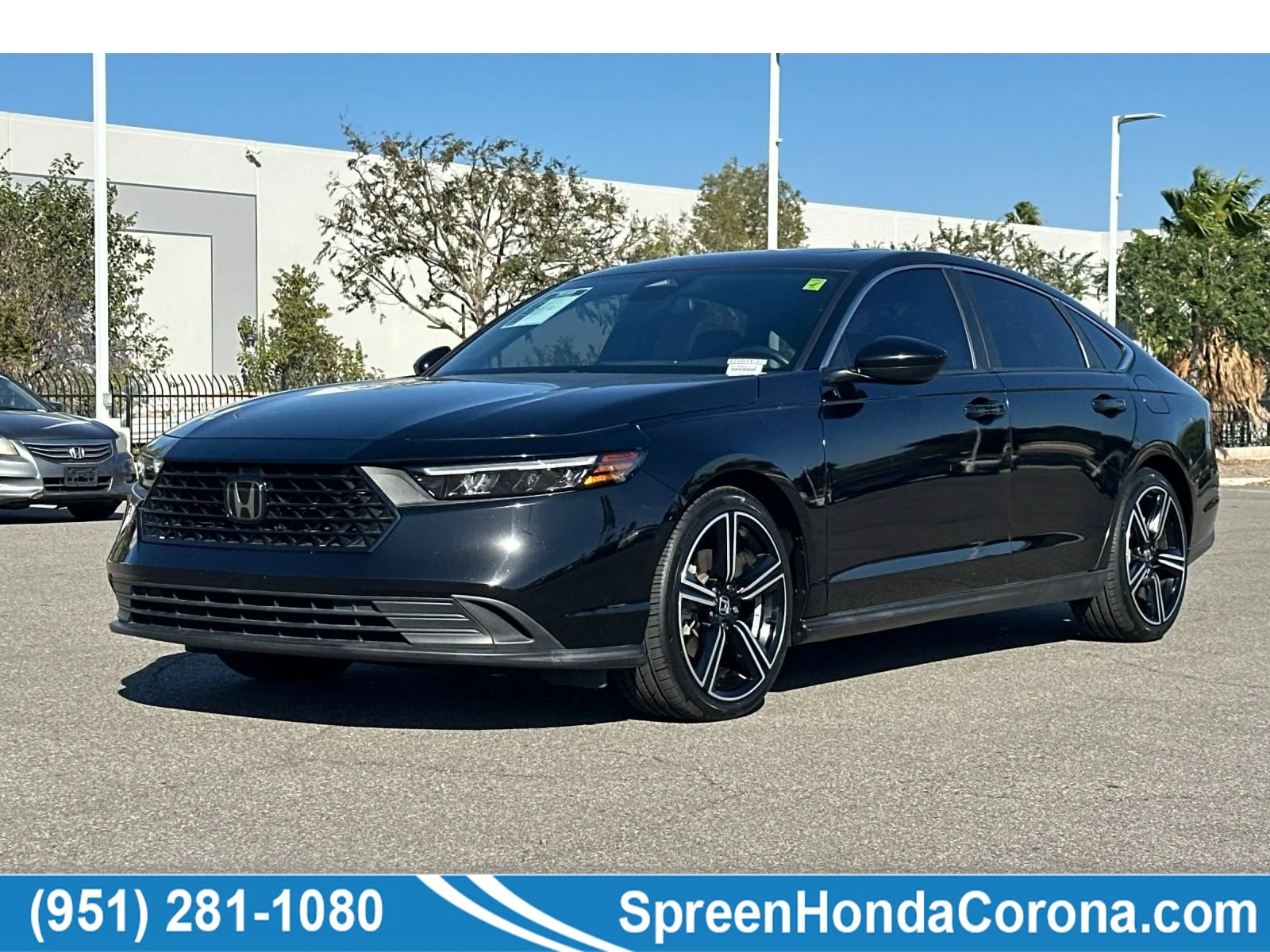 Used 2024 Crystal Black Pearl Honda Sport image 1