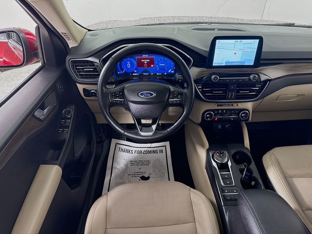 Used 2020 Rapid Red Metallic Tinted Clearcoat Ford Titanium image 4