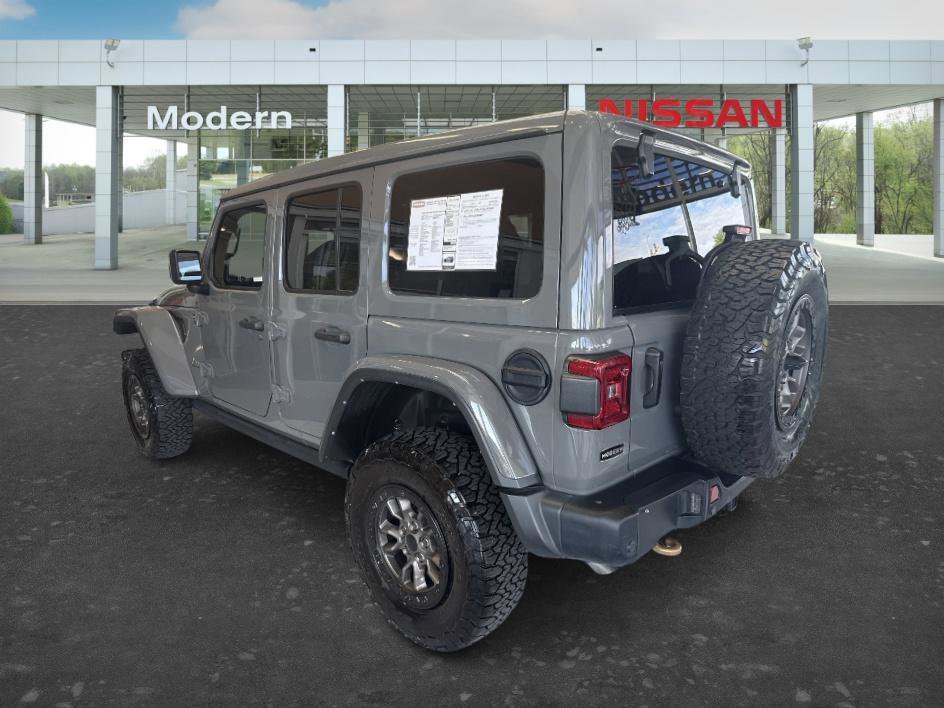Used 2021 Sting-Gray Clearcoat Jeep Unlimited Rubicon 392 image 3