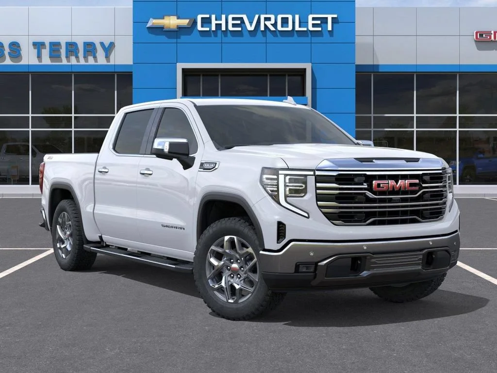 New 2026 Summit White GMC SLT image 7