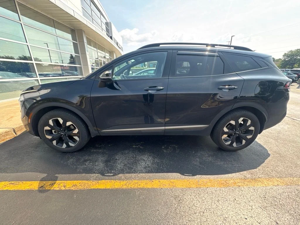 Used 2024 Ebony Black Kia X-Line image 2