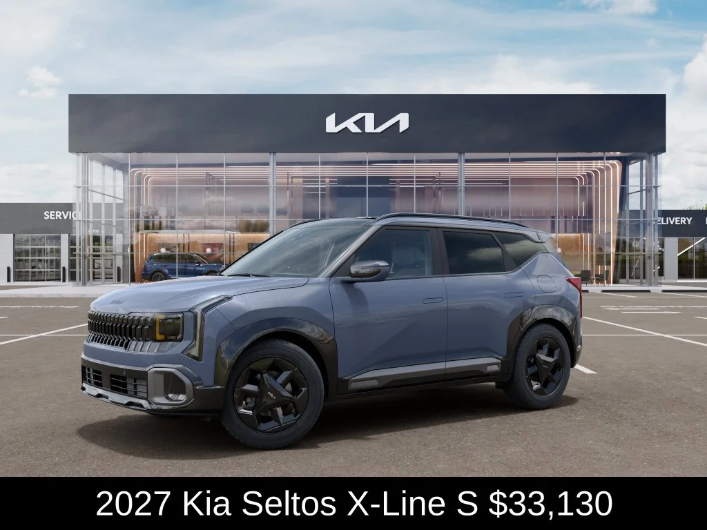 New 2027 Pale Gray Kia X-Line S image 4