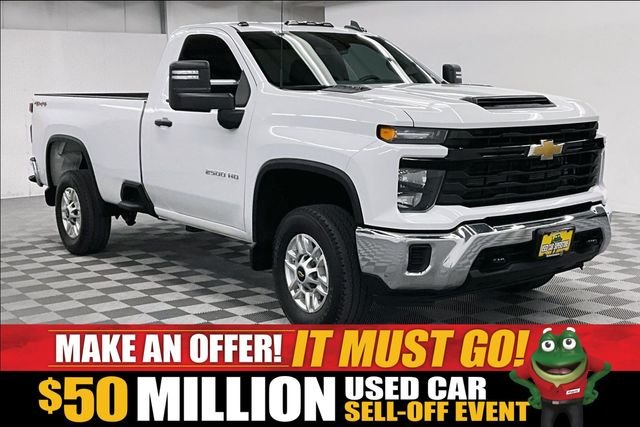 Used 2024 Summit White Chevrolet Work Truck image 1