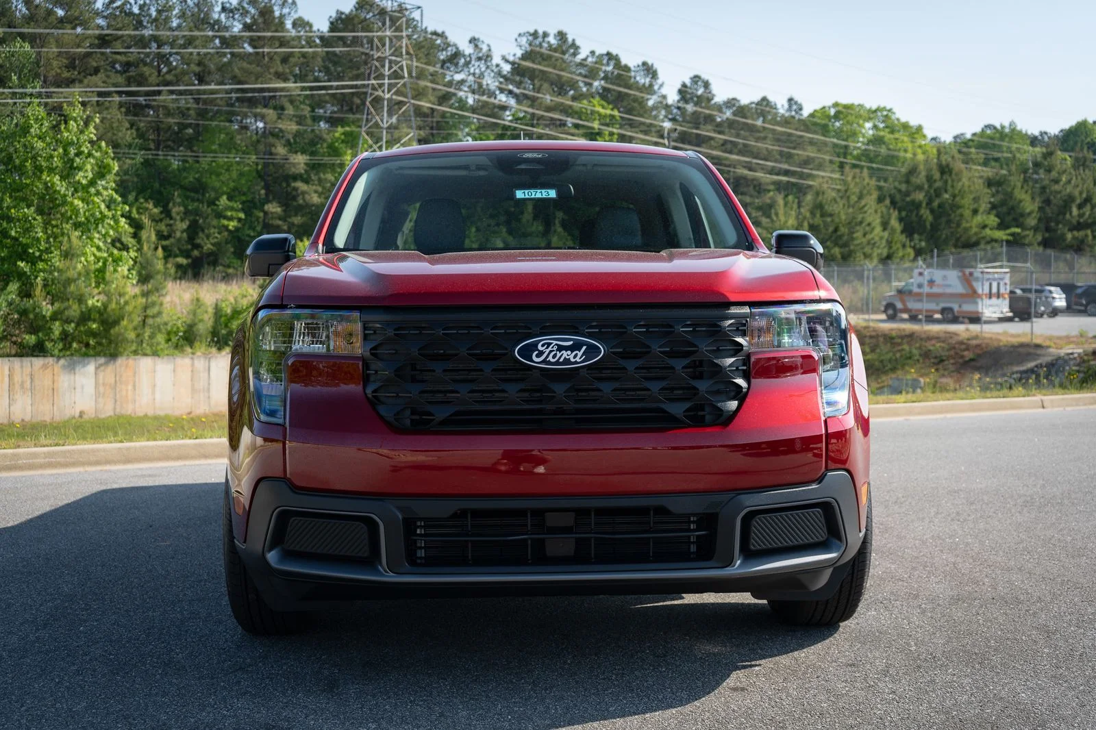 New 2026 Ruby Red Metallic Tinted Clearcoat Ford XLT image 2