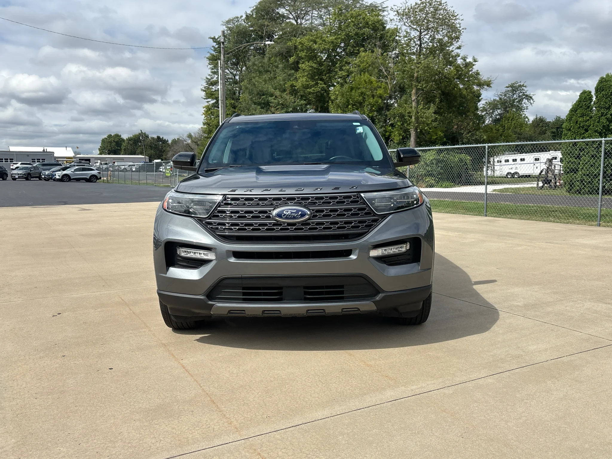Used 2024 Carbonized Gray Metallic Ford XLT image 7