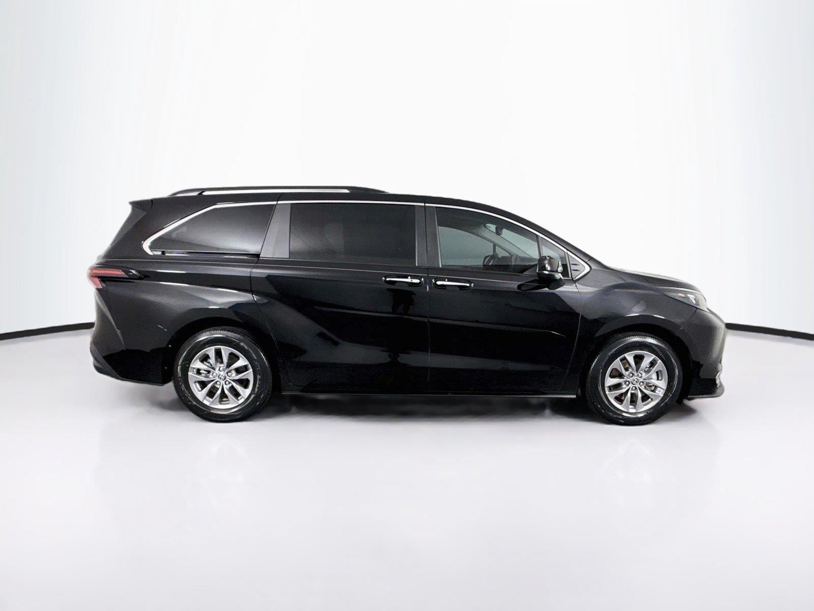 Certified Used 2024 Midnight Black Metallic Toyota XLE 8-Passenger image 10