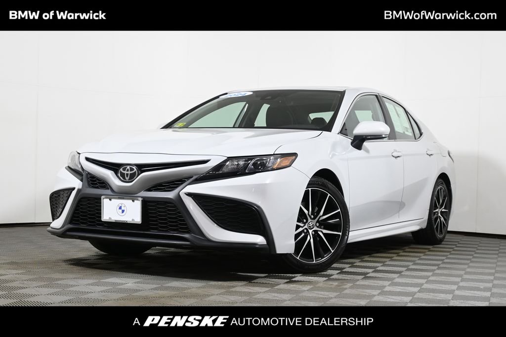 Used 2024 White Toyota SE image 1