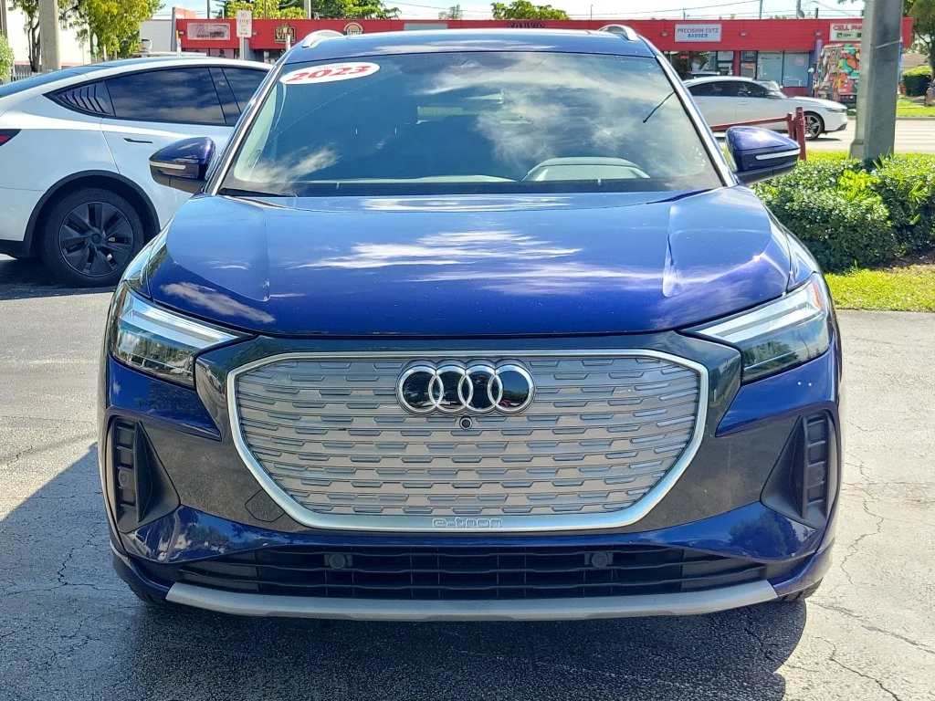 Used 2023 Audi Q4 e-tron Premium Plus with VIN WA1BCBFZ1PP011571 for sale in Miami, FL
