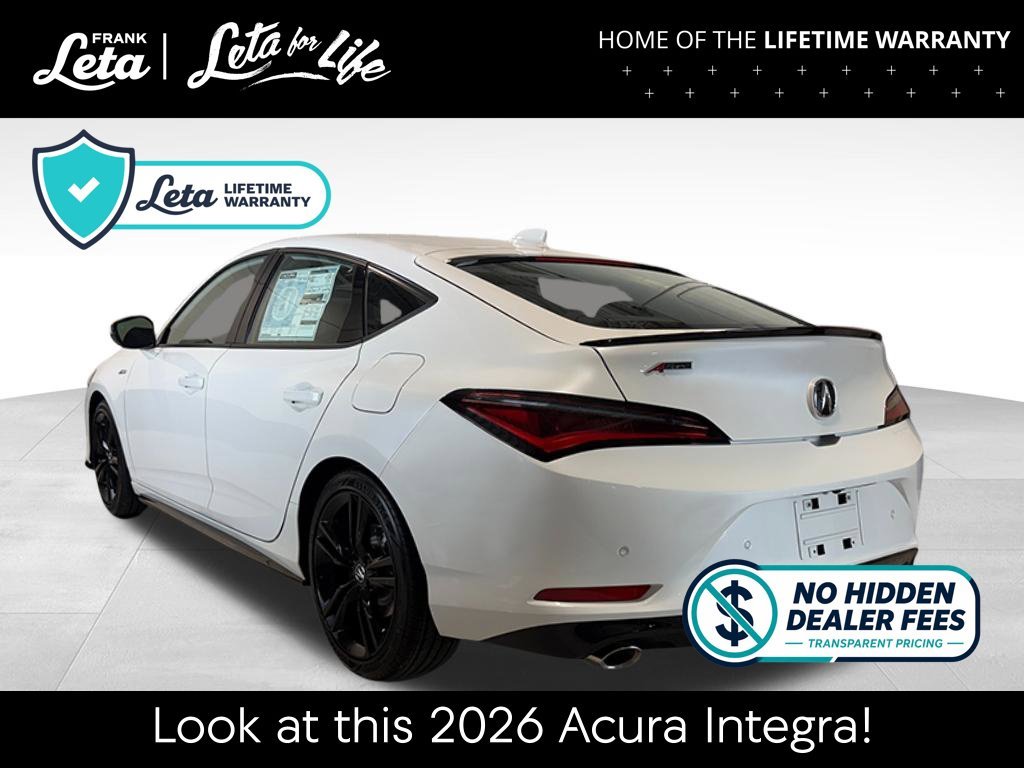 New 2026 Platinum White Pearl Acura w/A-Spec Technology Package image 3