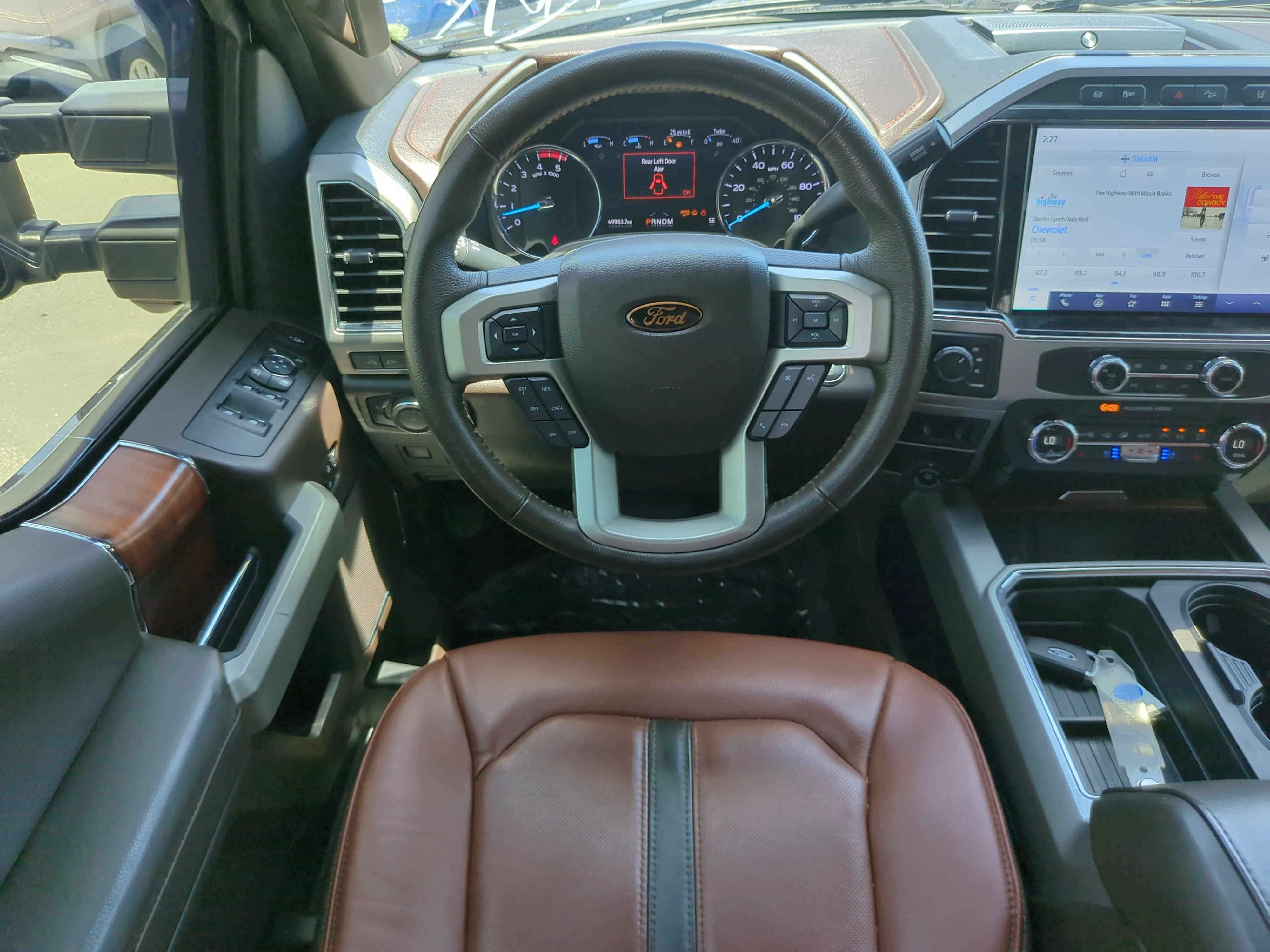 Used 2022 Agate Black Metallic Ford King Ranch image 16