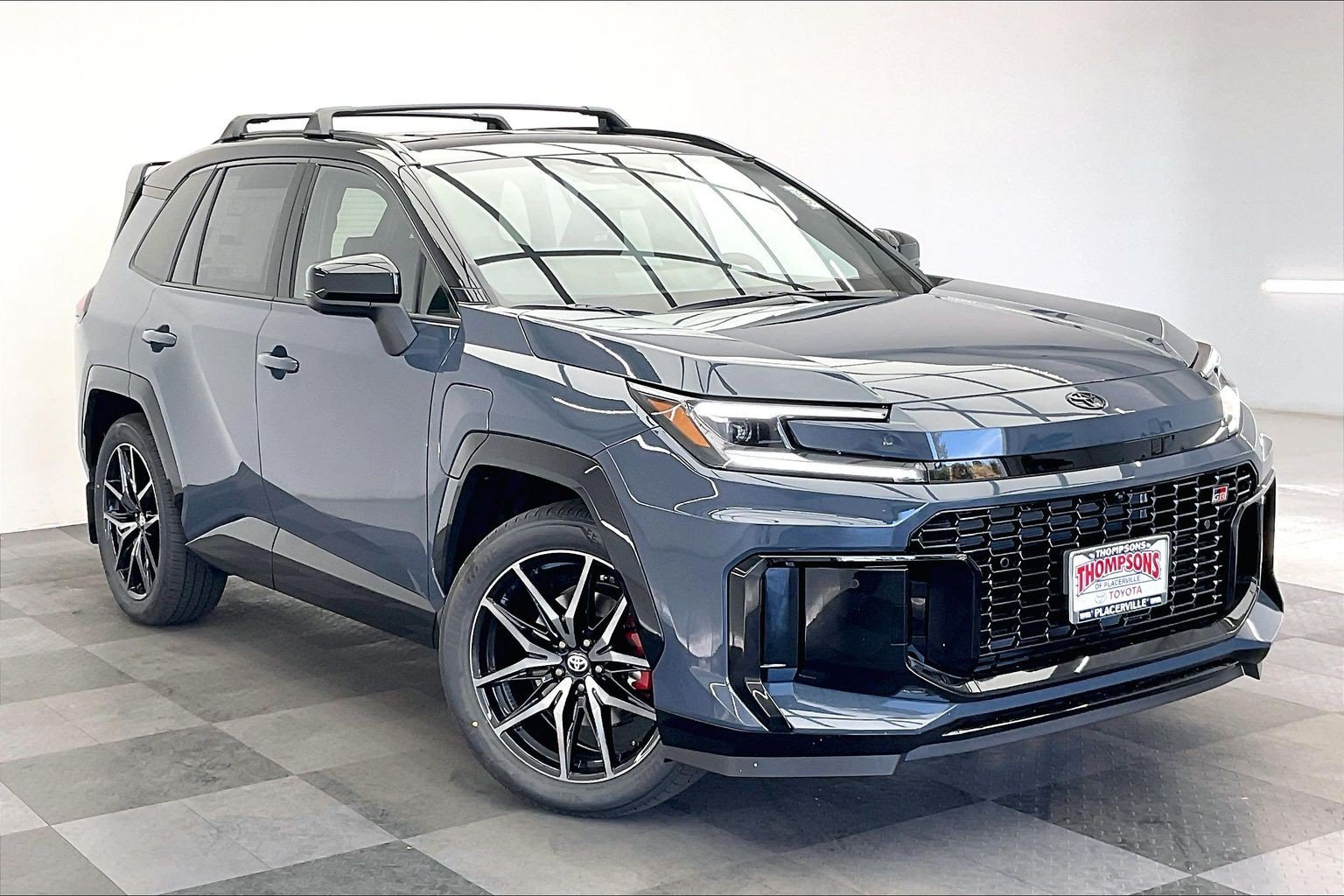 New 2026 Storm Cloud with Midnight Black Metallic roof Toyota GR SPORT image 1