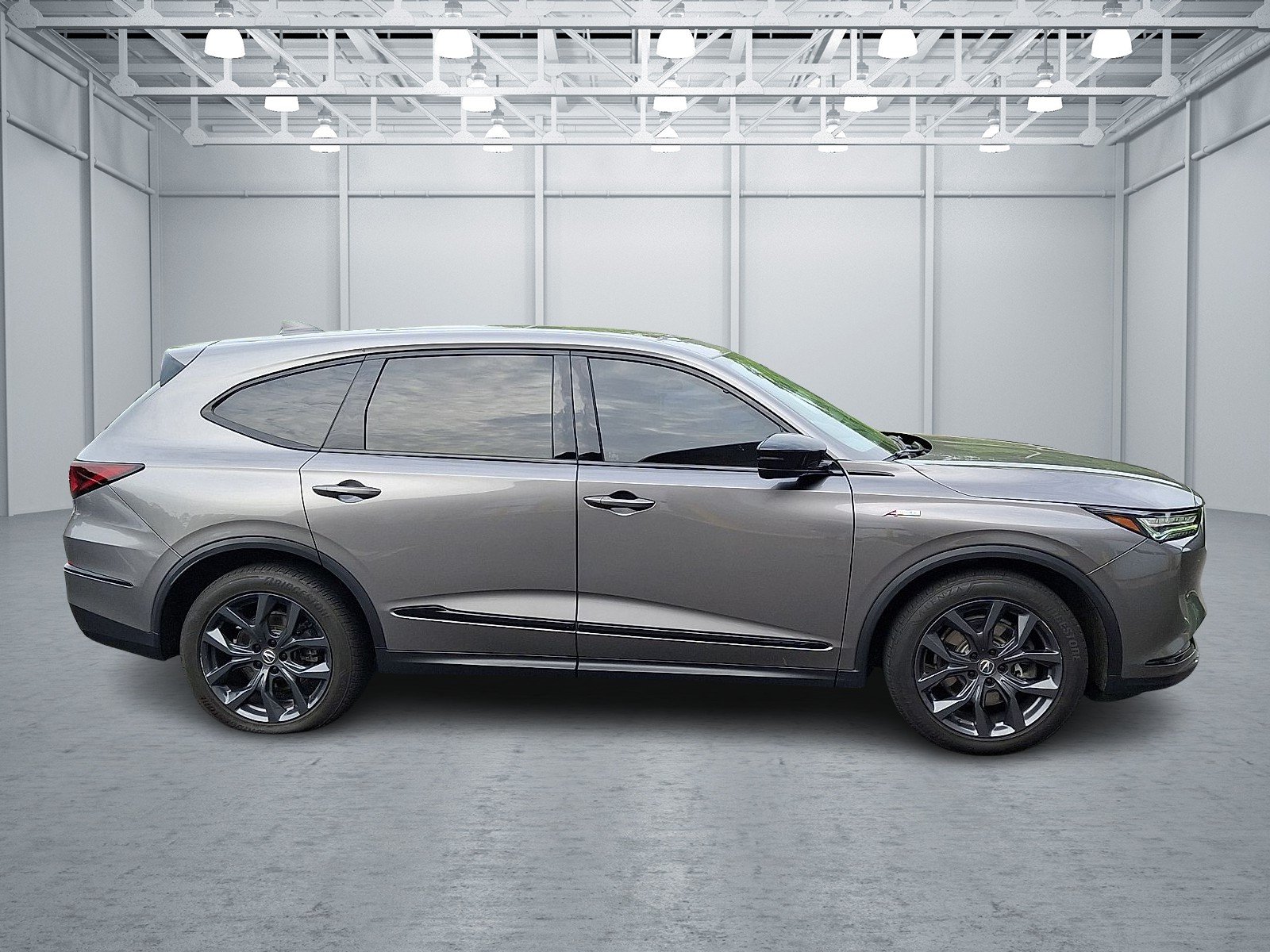 Used 2023 Liquid Carbon Metallic Acura A-SPEC image 7