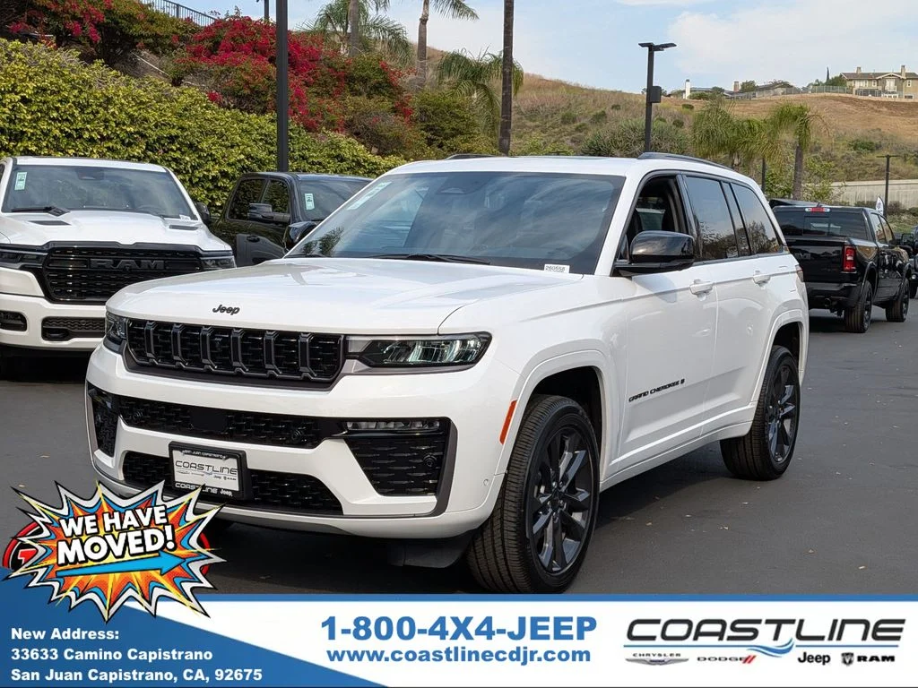 New 2026 Bright White Clearcoat Jeep Limited Reserve image 1