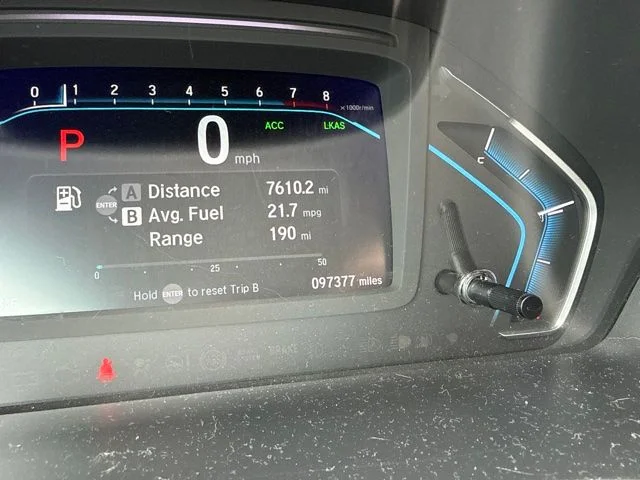 Certified Used 2019 White Honda EX-L image 10