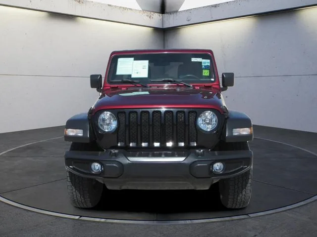 Used 2021 Snazzberry Pearlcoat Jeep Unlimited Willys image 3