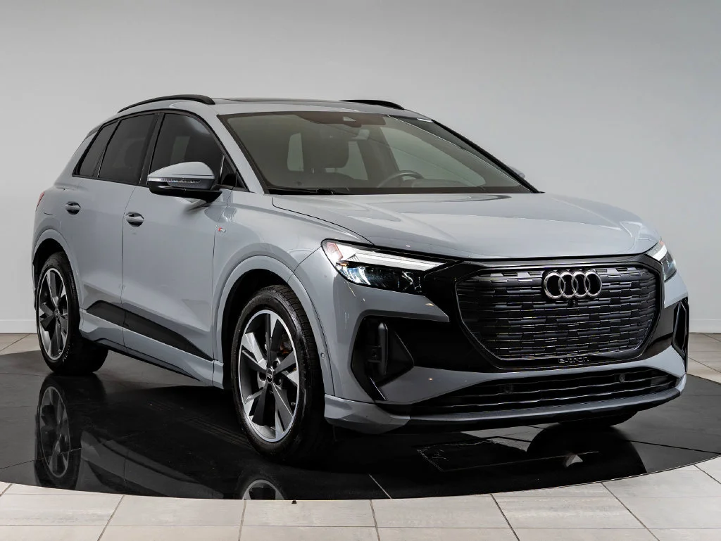 Used 2024 Pebble Gray Audi Premium Plus image 12