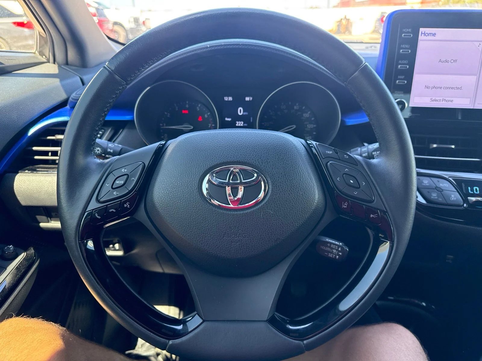 Used 2021 Blue Toyota XLE image 13