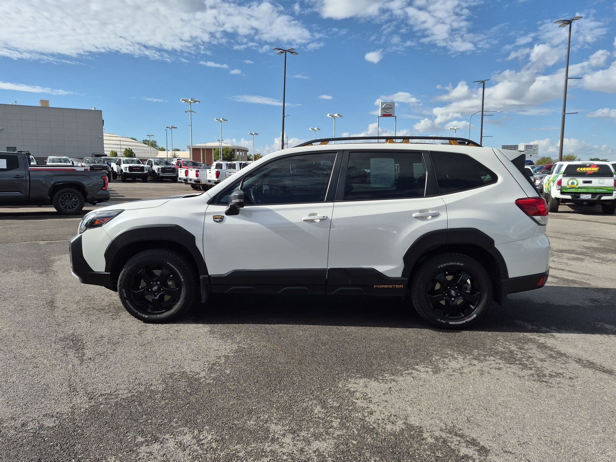 Certified Used 2024 White Subaru Wilderness image 2