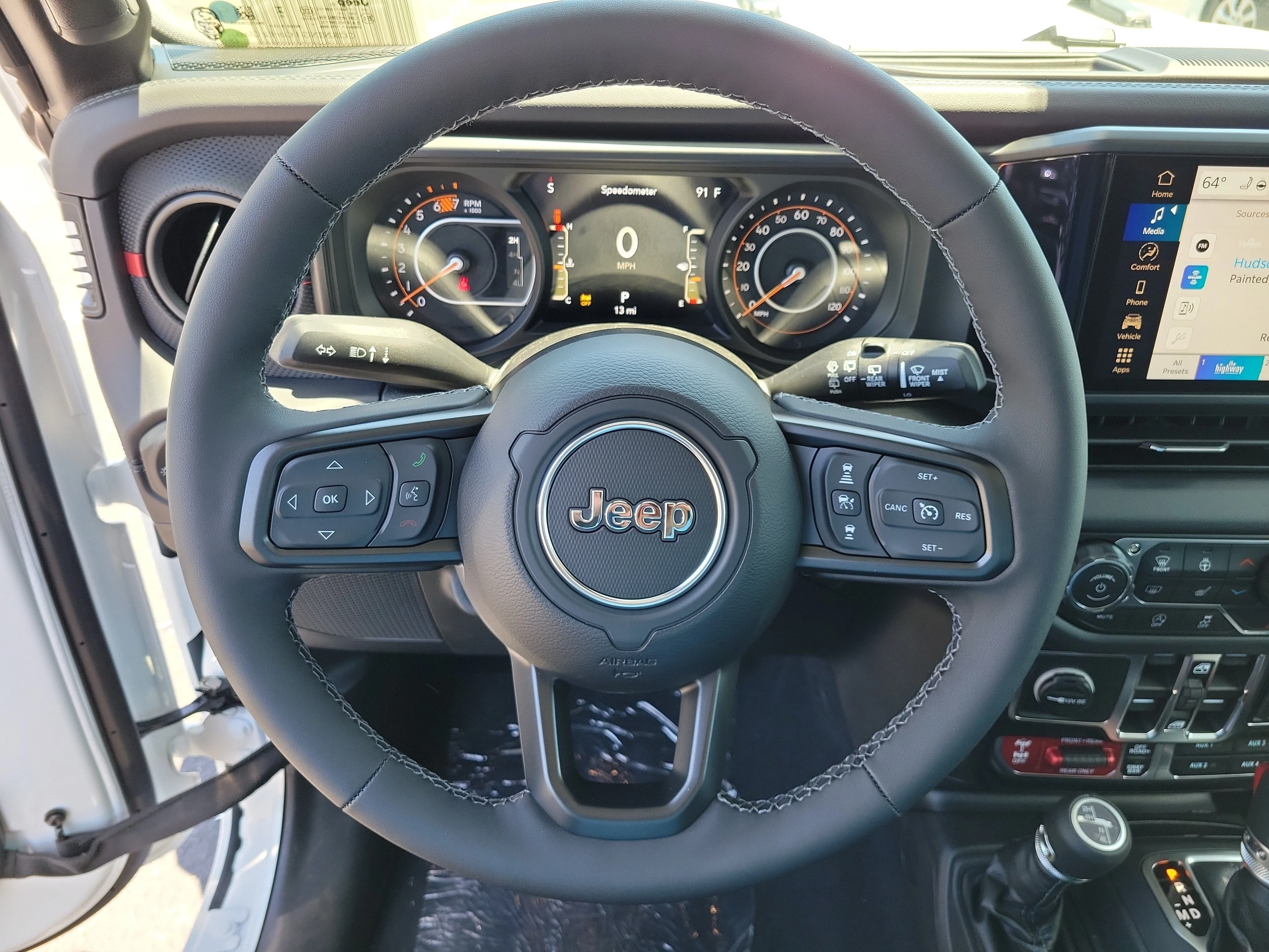 New 2026 Bright White Clearcoat Jeep Rubicon image 18