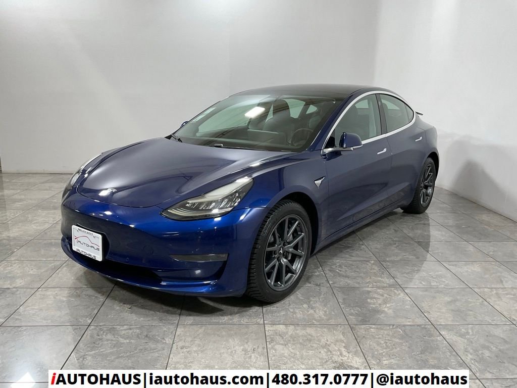 Used 2019 Blue Tesla Long Range image 2