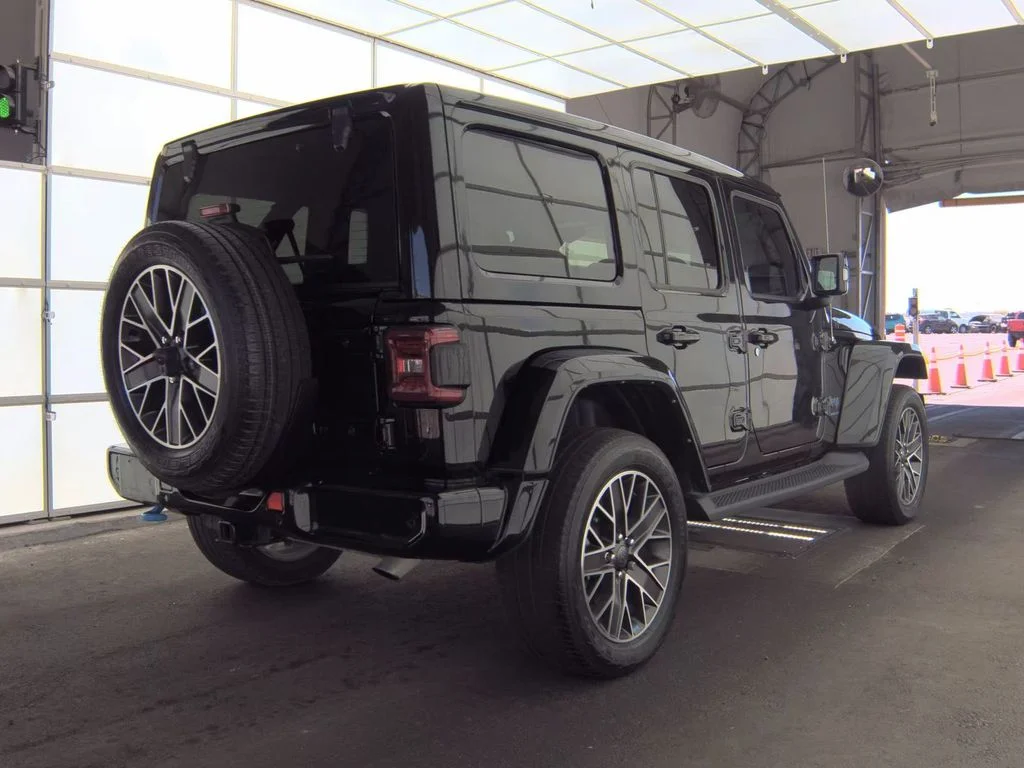 Used 2023 Black Jeep Sahara 4xe image 2