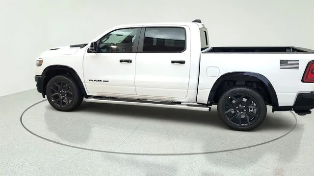 New 2026 Bright White Clear-Coat Exterior Paint RAM Laramie image 8