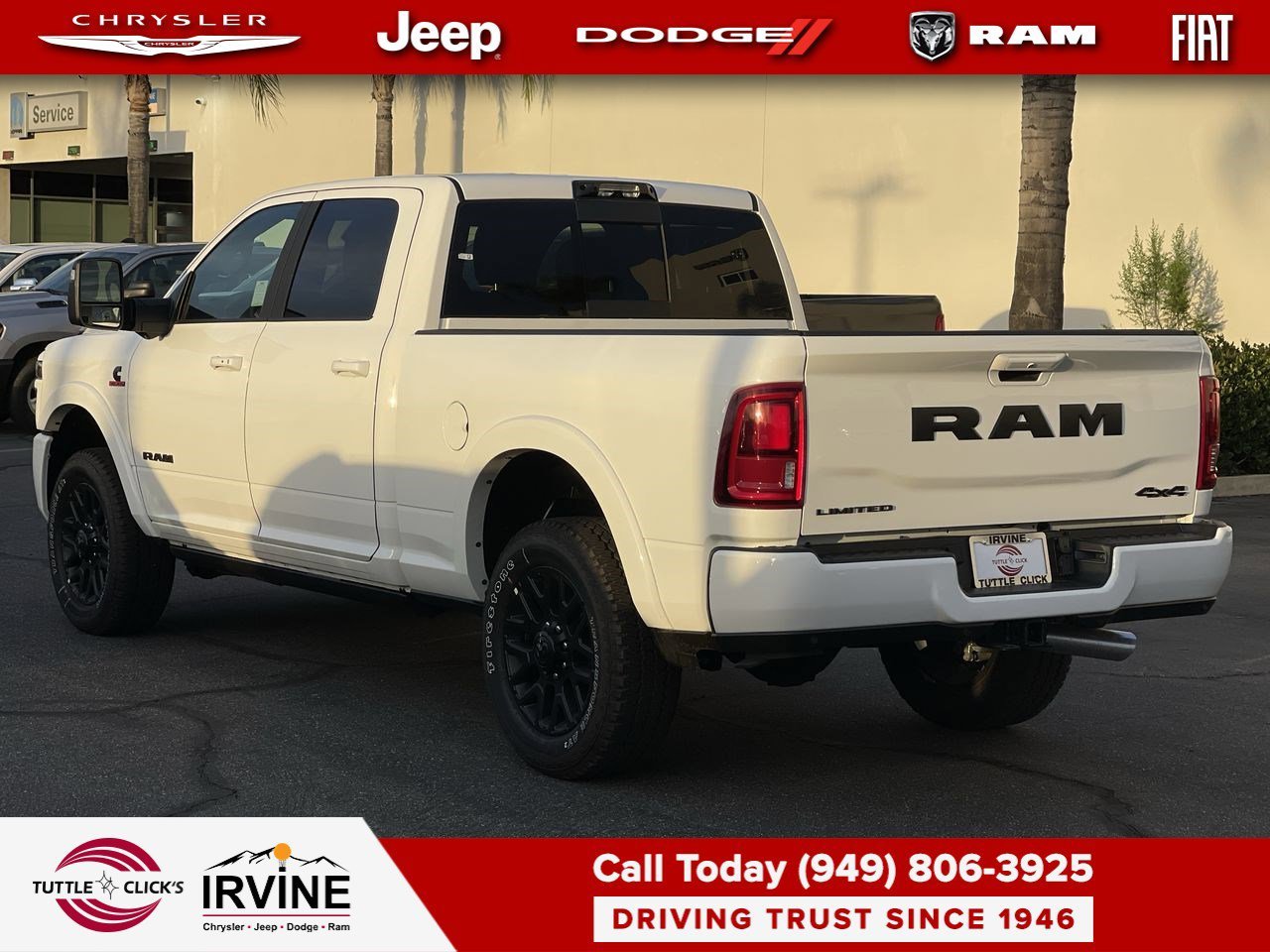 New 2026 Bright White Clear-Coat Exterior Paint RAM Limited image 4