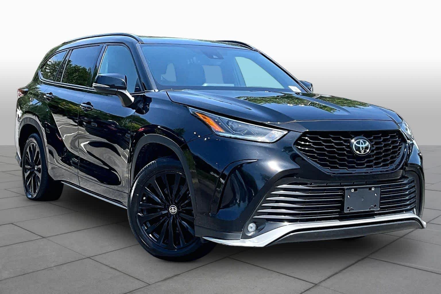 Used 2024 Midnight Black Metallic Toyota XSE image 3